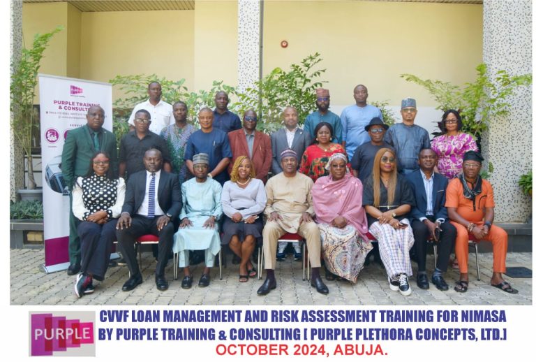 CVFF LOAN MANAGEMENT TRAINING FOR NIMASA